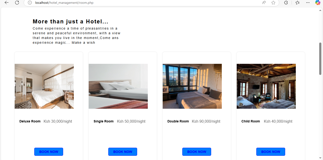 Hotel Management System